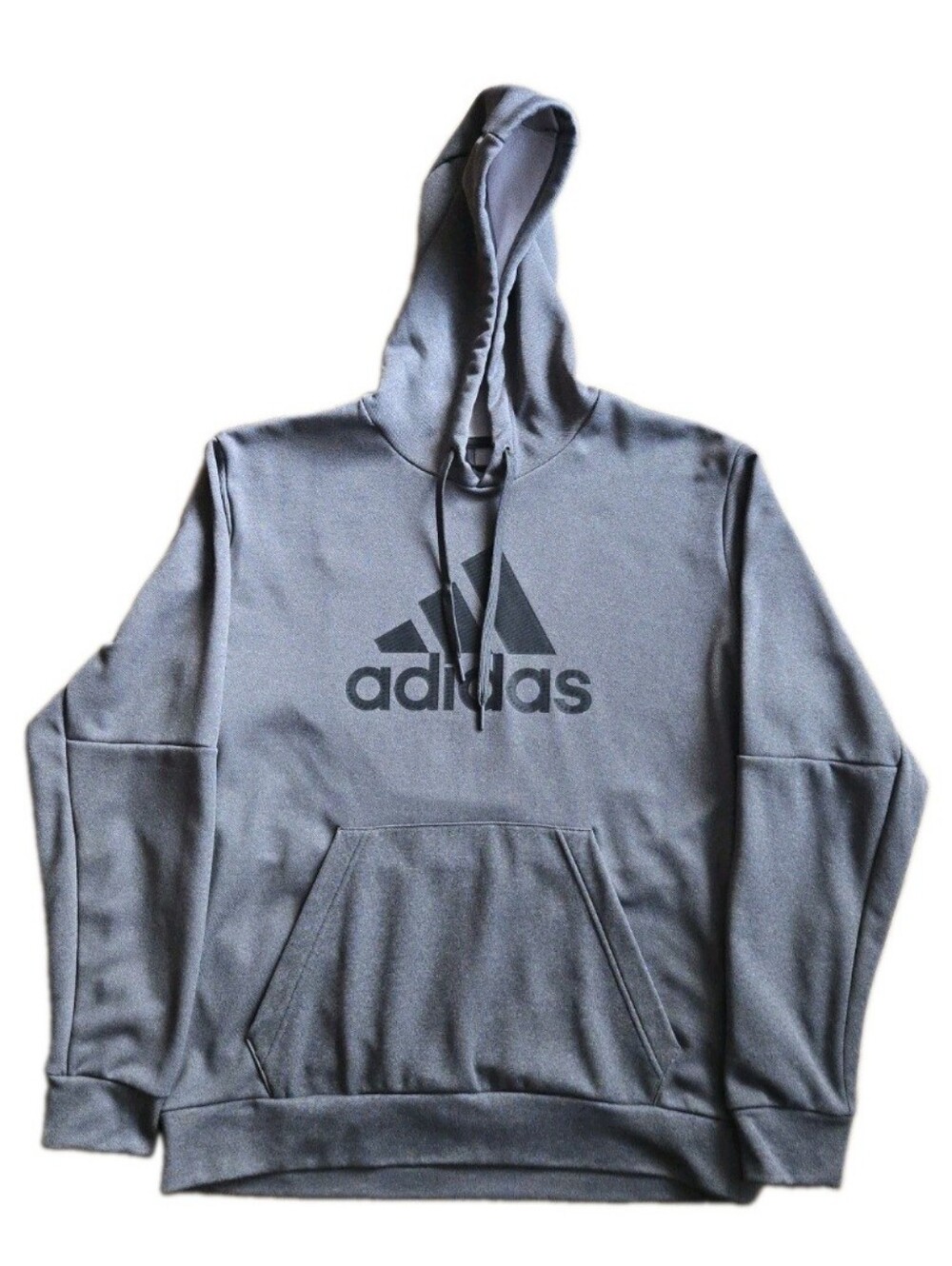 Adidas Grey Hoodie Pull Over - Size L